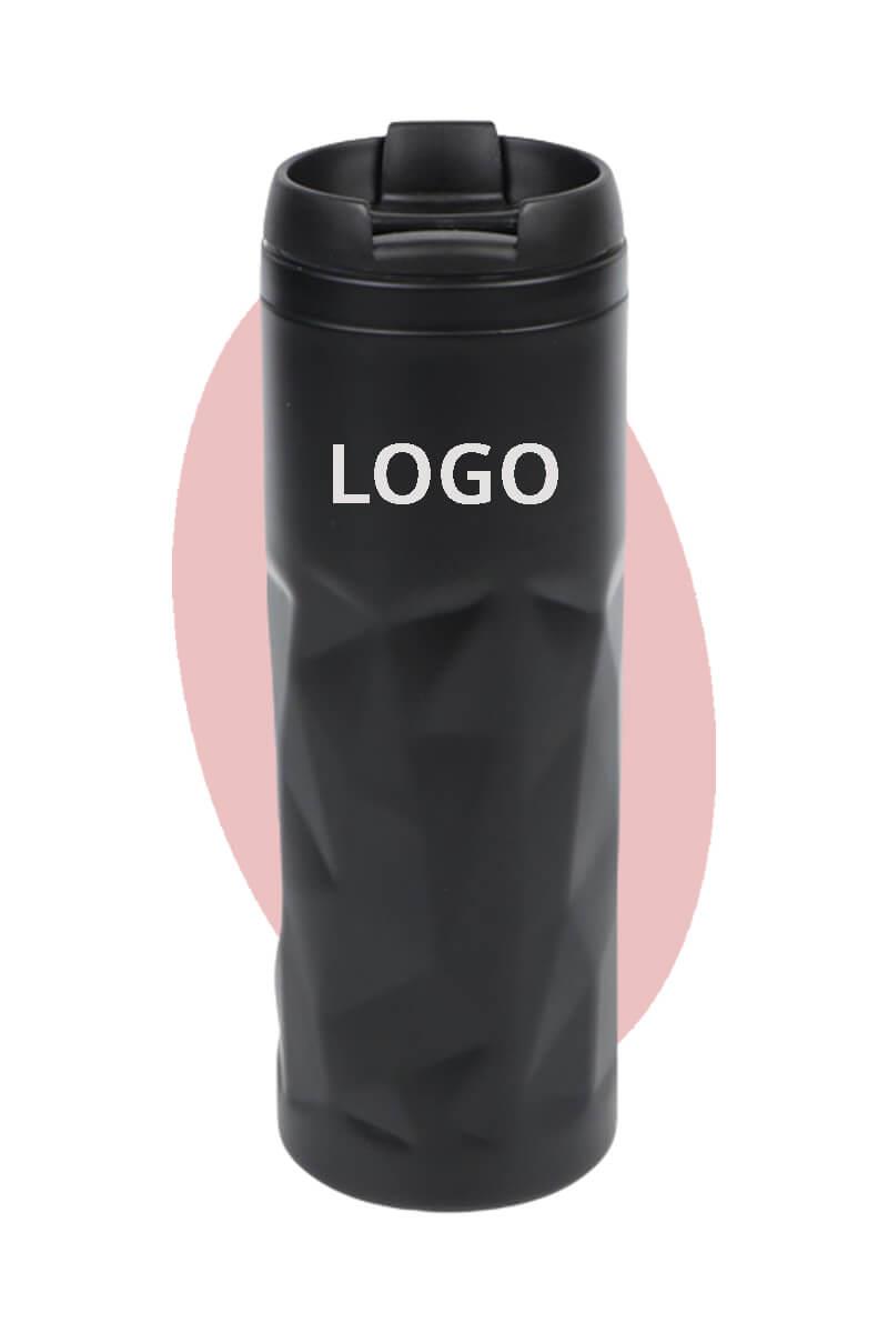 Promosyon Prizma Tasarım 450 ml Çelik Termos Bardak 0593-PETK