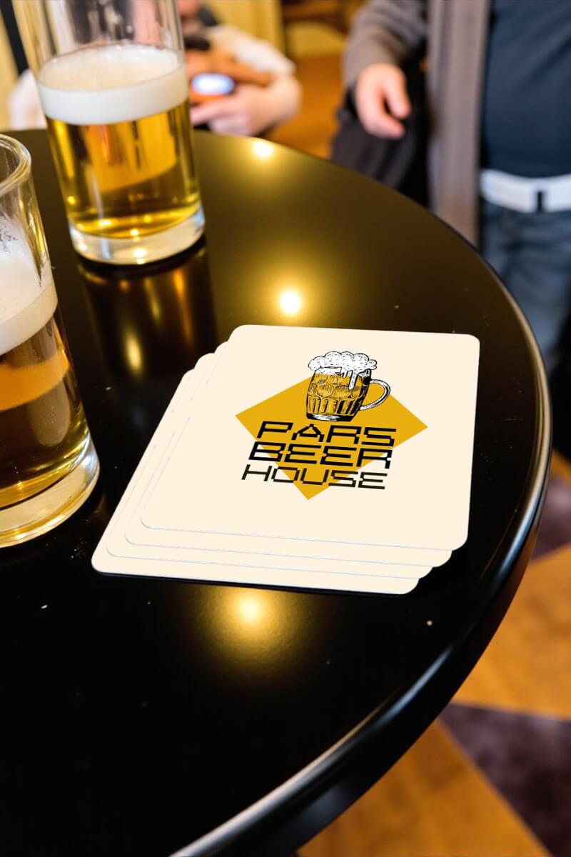 Promosyon Sıvı Emici Bardak Altlığı