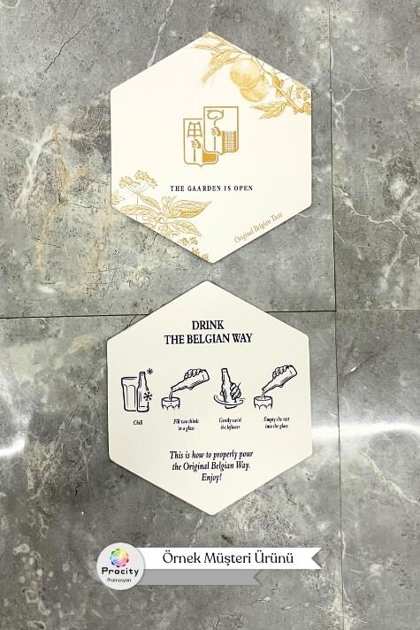 Promosyon Sıvı Emici Bardak Altlığı