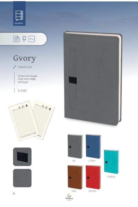 Promosyon Tarihli Ajanda KZD-2026