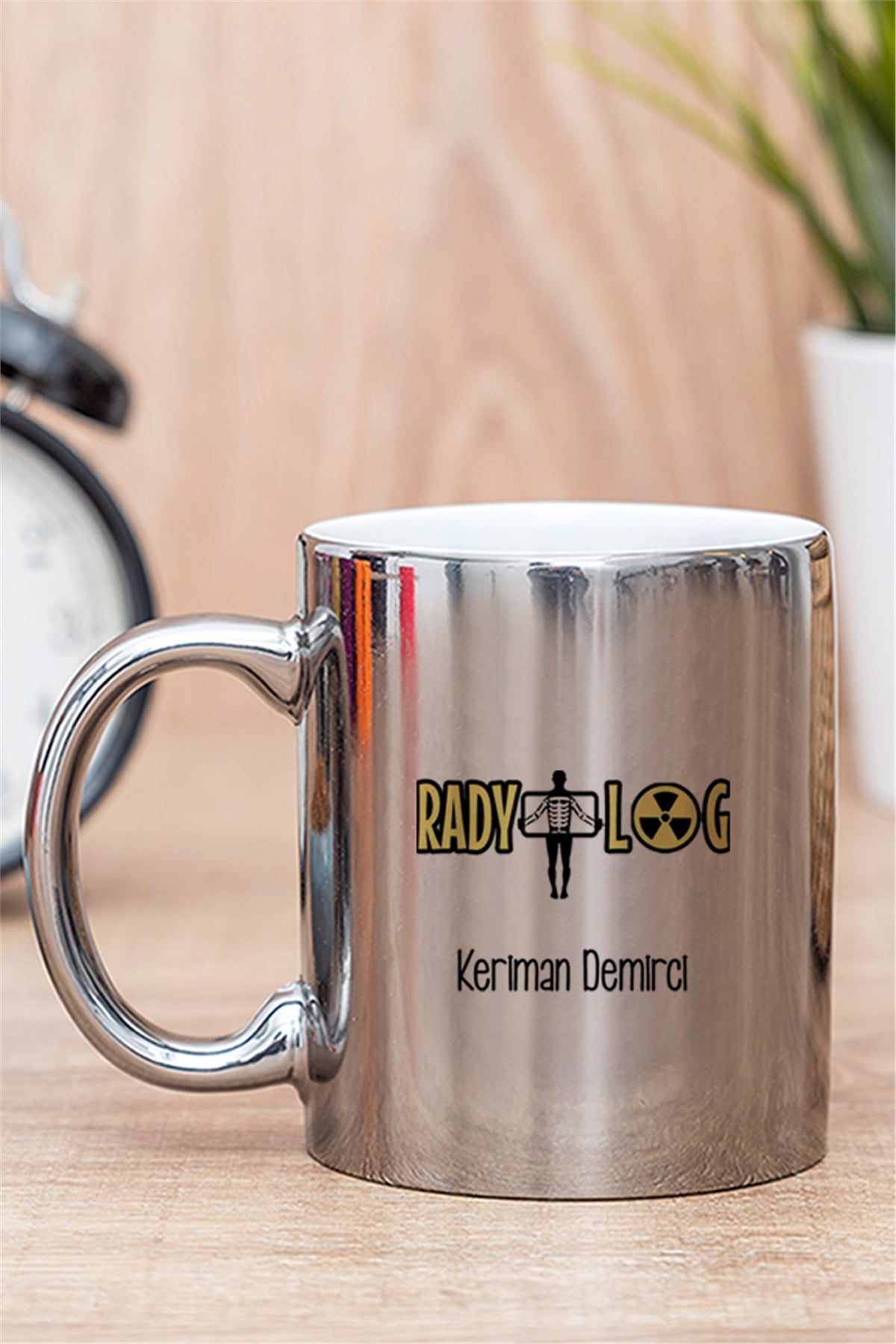 Radyolog Gold - Silver Kupa Bardak