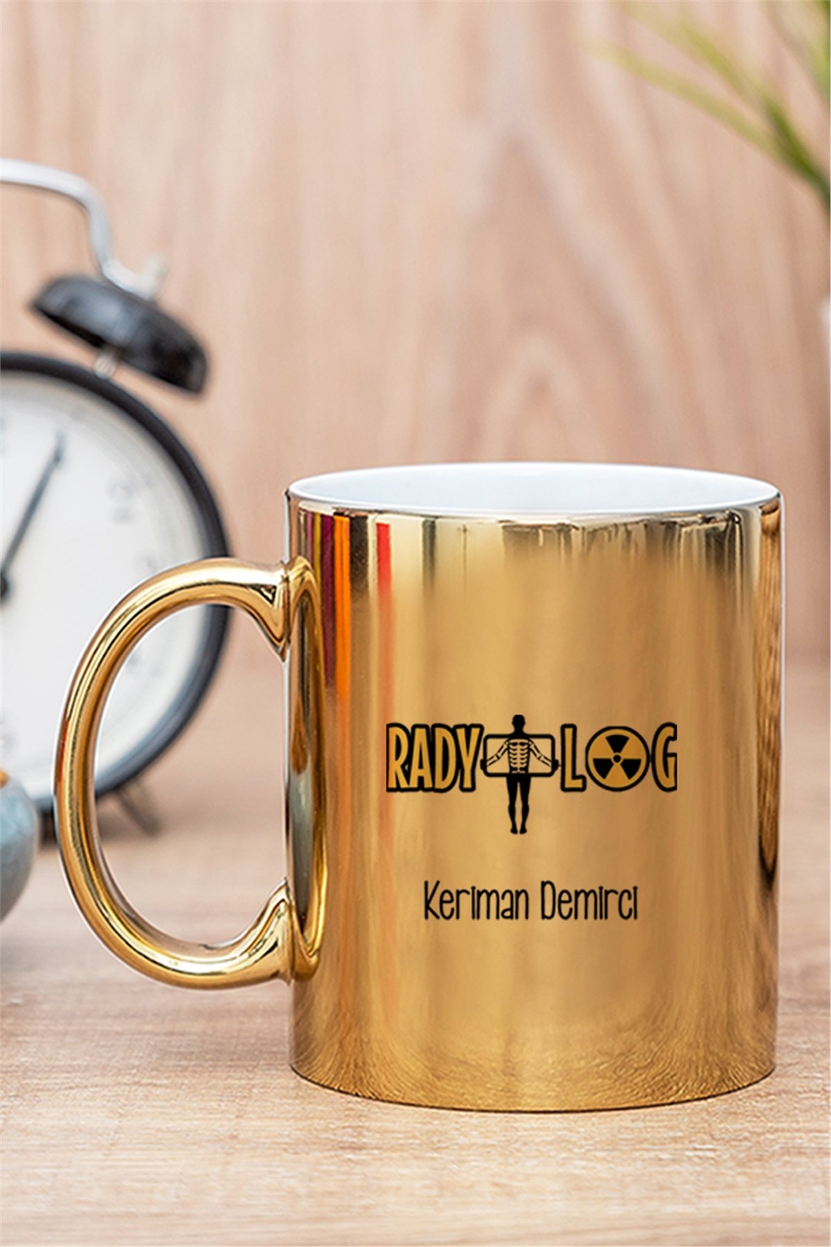 Radyolog Gold - Silver Kupa Bardak