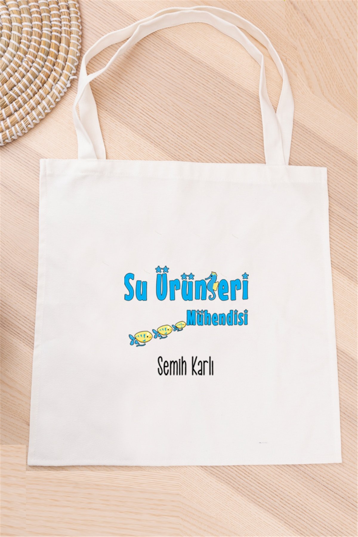Su Ürünleri Mühendisi Bez Çanta