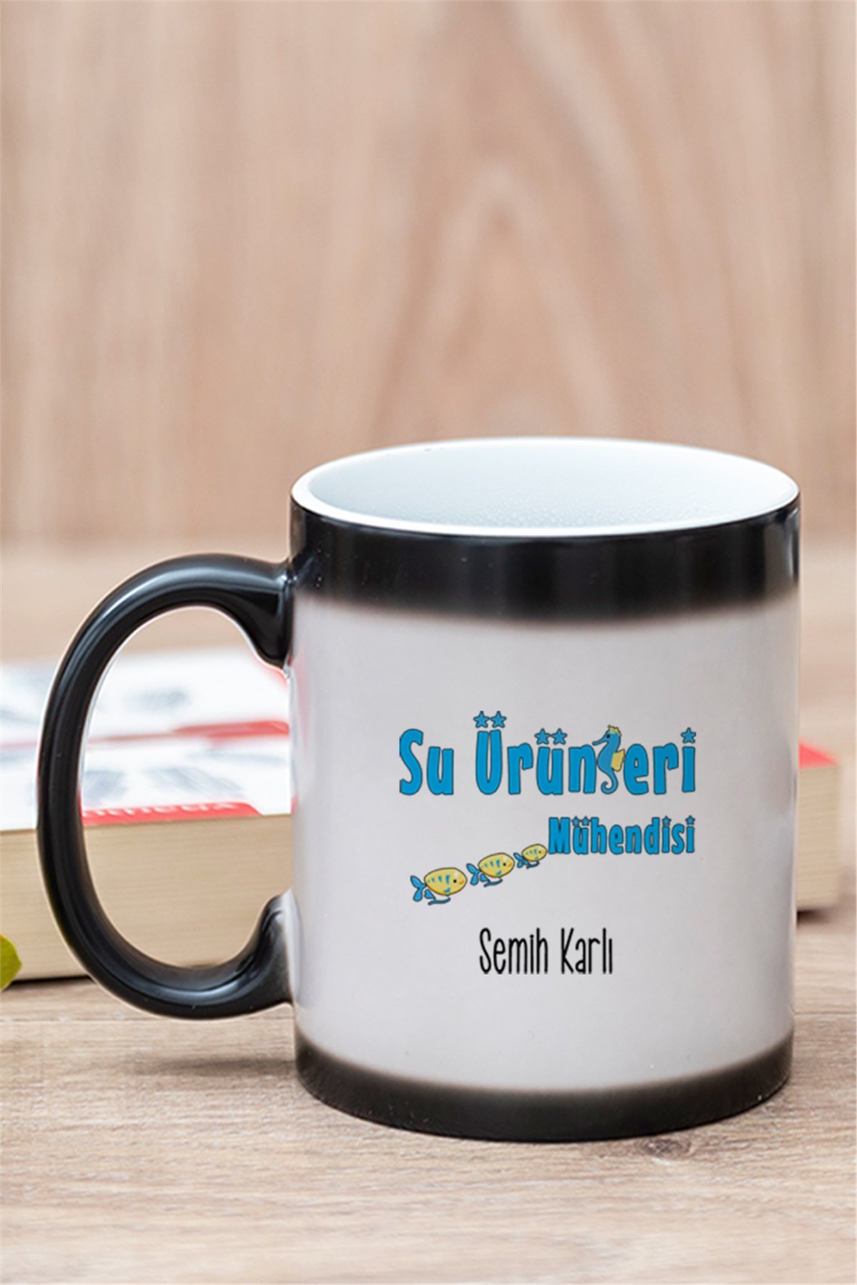 Su Ürünleri Mühendisi Sihirli Kupa Bardak