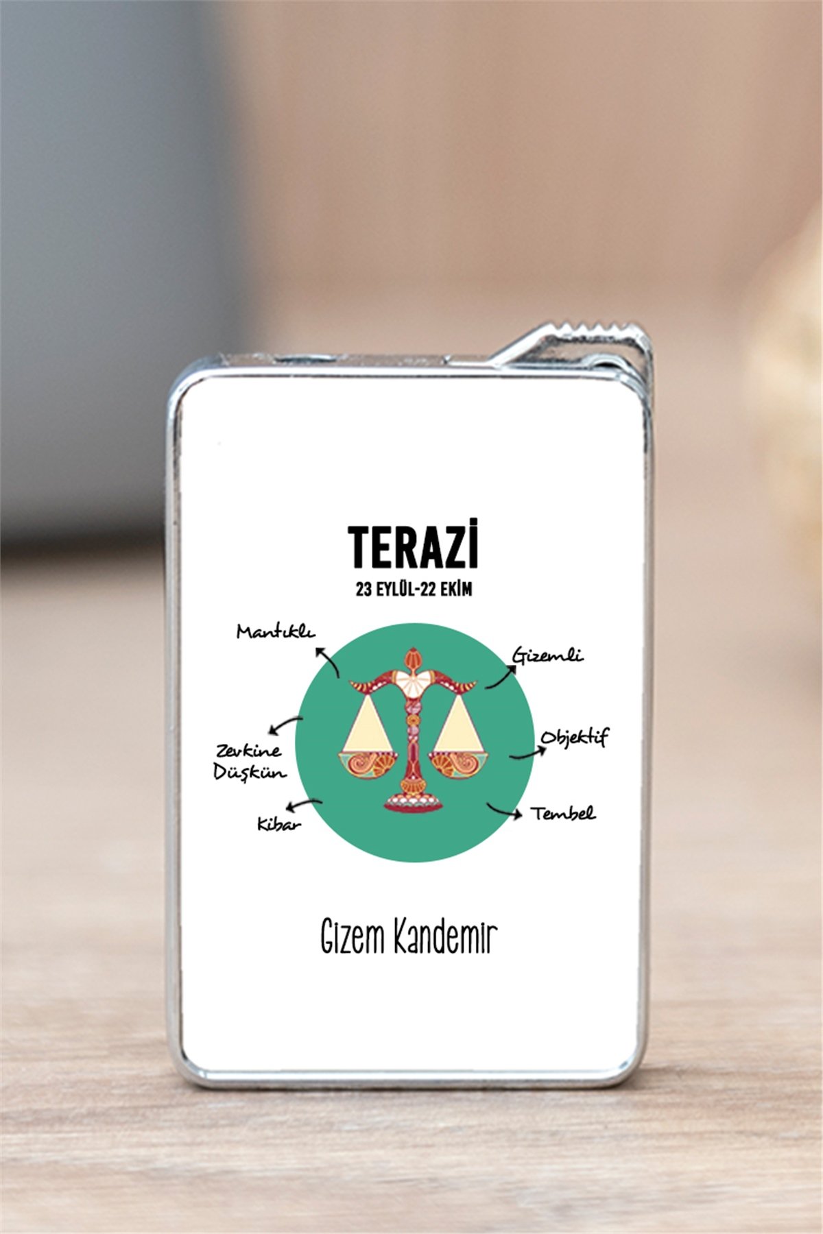 Terazi Burcuna Hediye  Çakmak