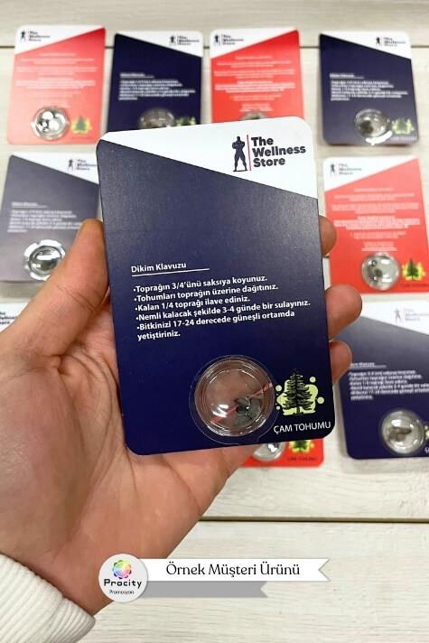 Tohumlu Tanıtım Kartı 12 cm x 8 cm TTK-002