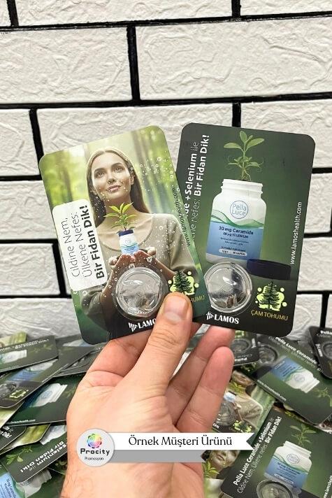 Tohumlu Tanıtım Kartı 12 cm x 8 cm TTK-002