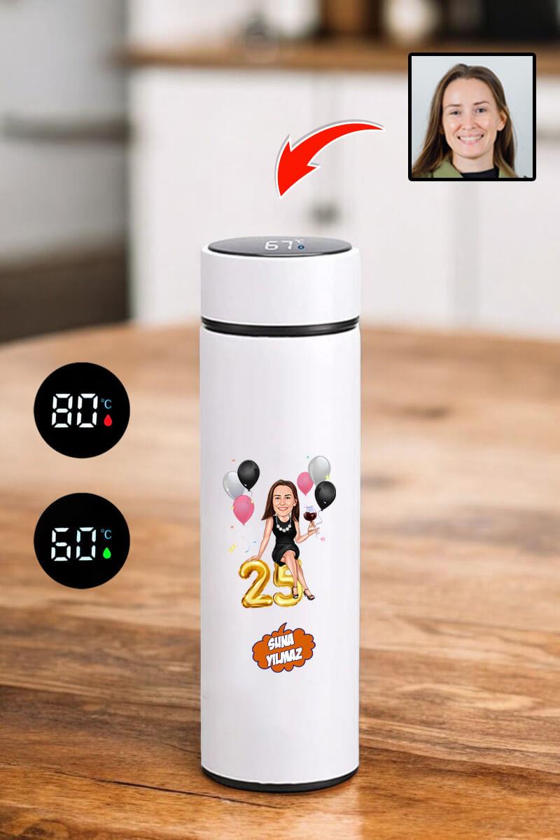 Yakın Kız Arkadaşa Doğum Günü Hediyesi Termos Bardak