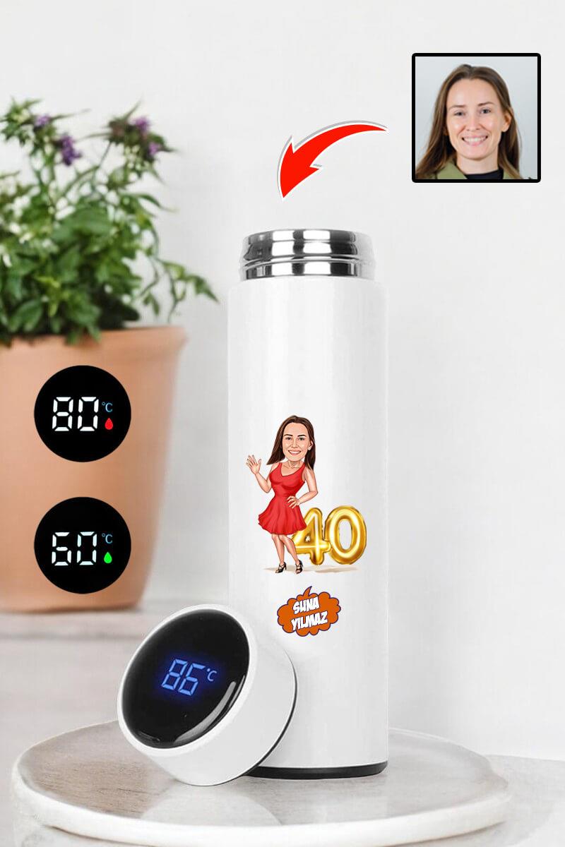 Yakın Kız Arkadaşa Doğum Günü Hediyesi Termos Bardak