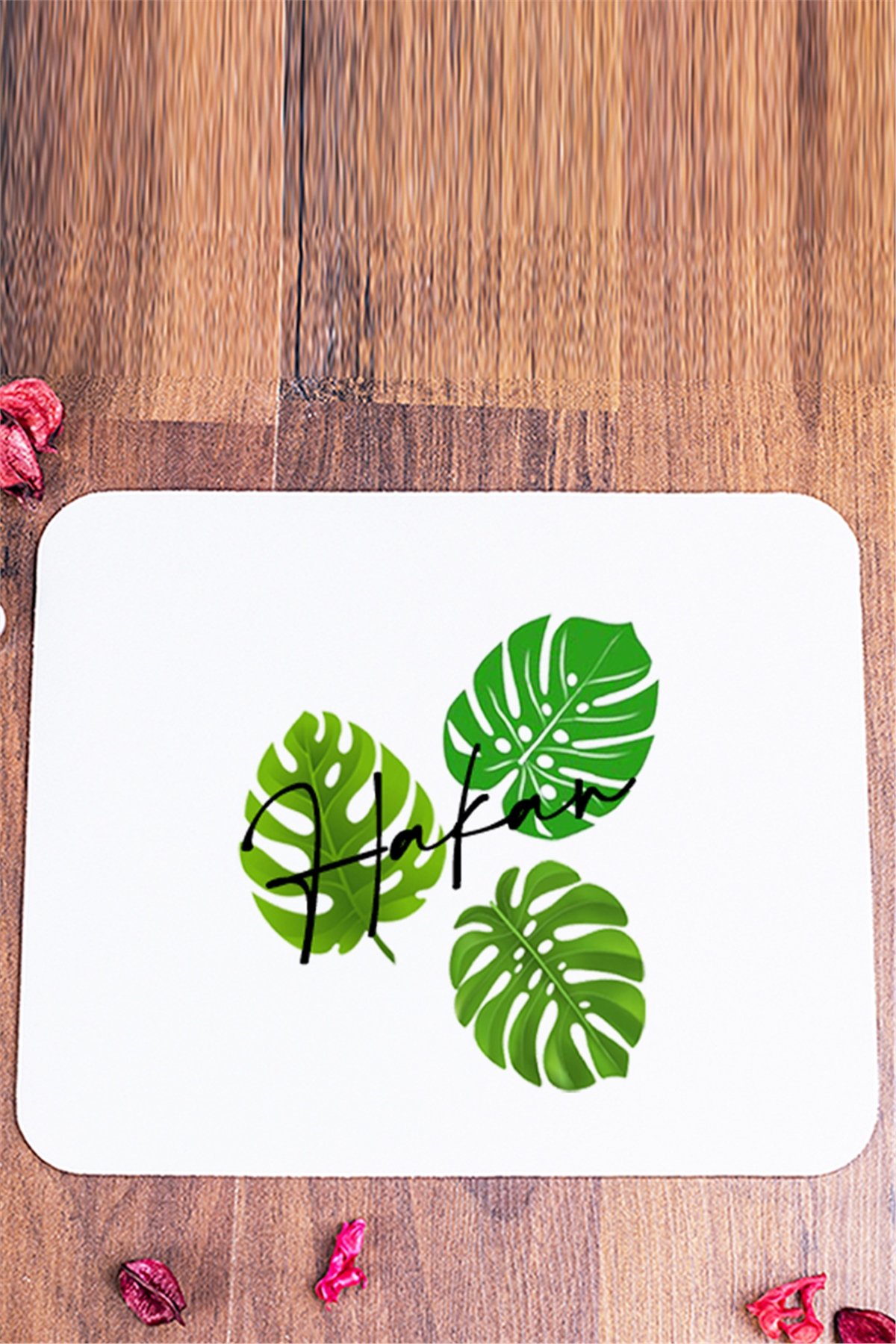 Yaprak Tasarım Mouse Pad