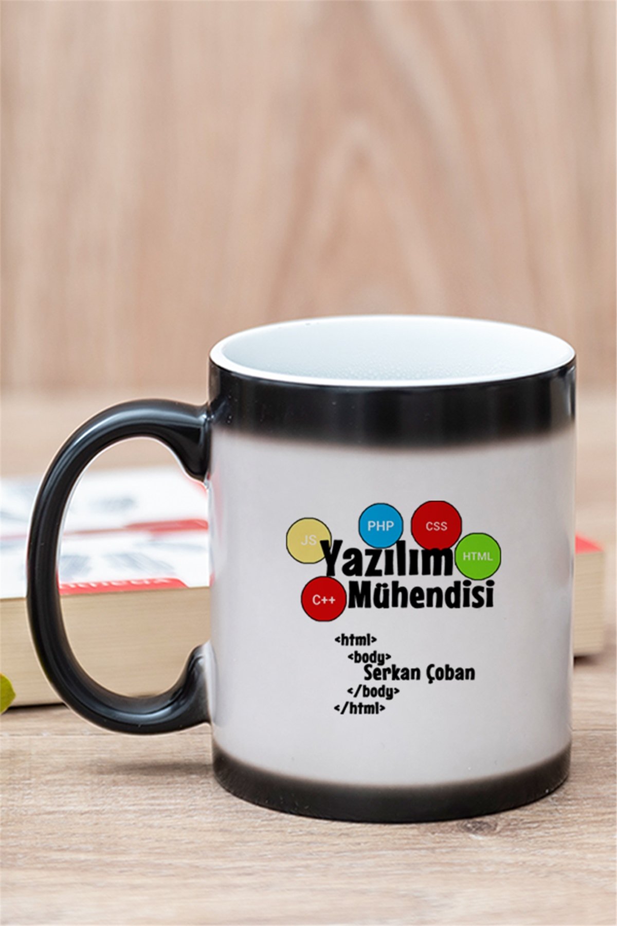 Yazılım Mühendisi Sihirli Kupa Bardak