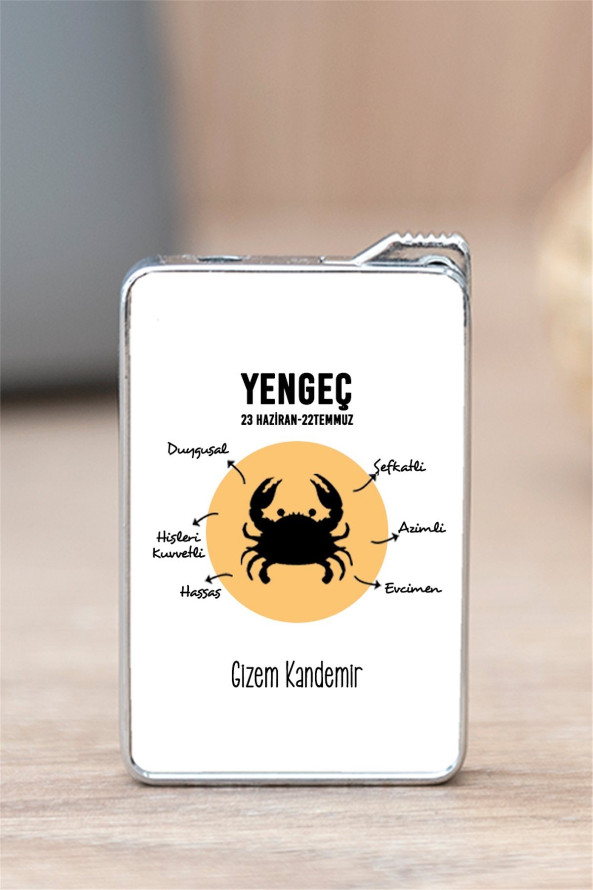 Yengeç Burcuna Hediye  Çakmak