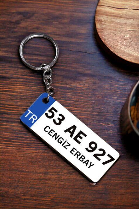 Yeni Araç Hediyesi Plaka Anahtarlık