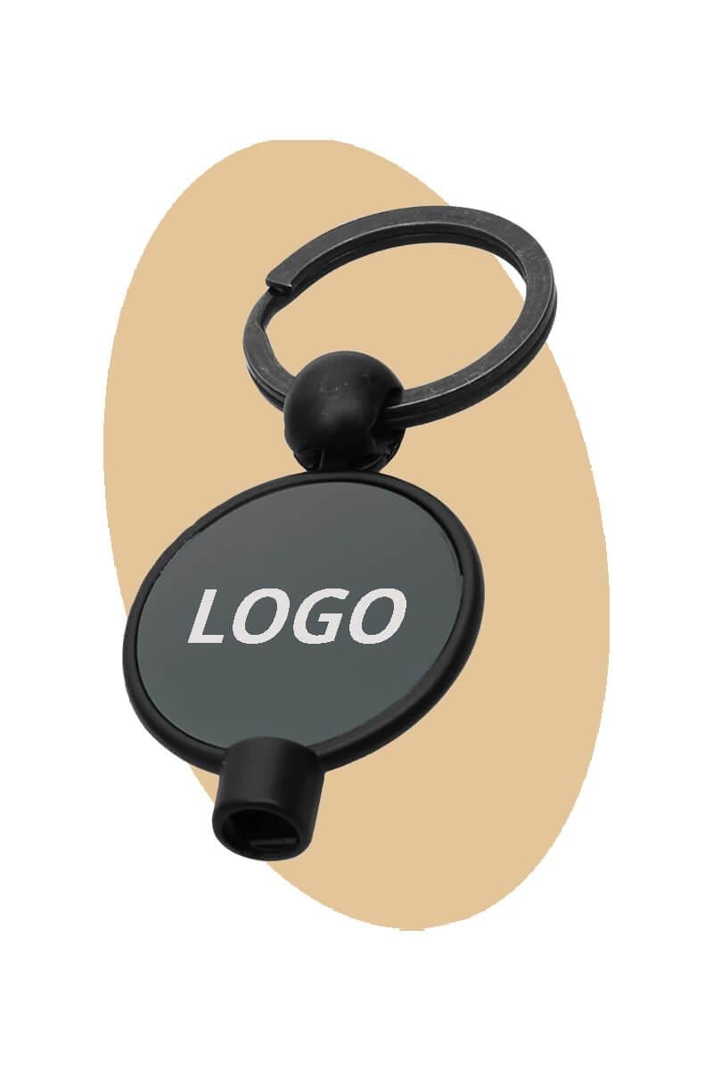 Yuvarlak Tasarım Purjör Anahtarlık 0483-PETK