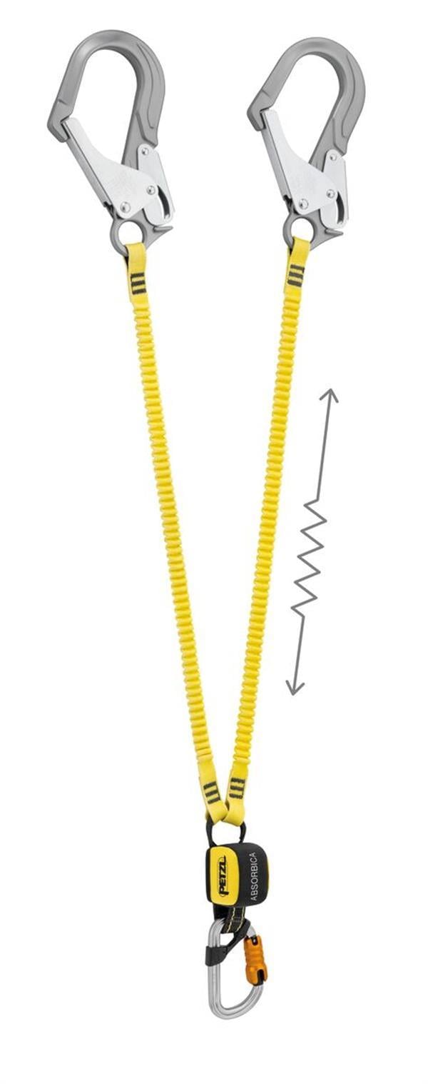 PETZL ABSORBICA-Y MGO Lanyard - Uluslararası Versiyon