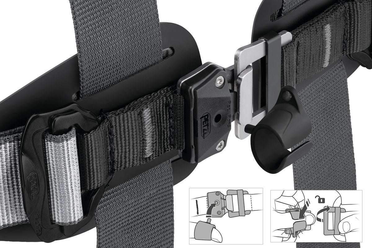 PETZL Swan Easyfit Steel Emniyet Kemeri