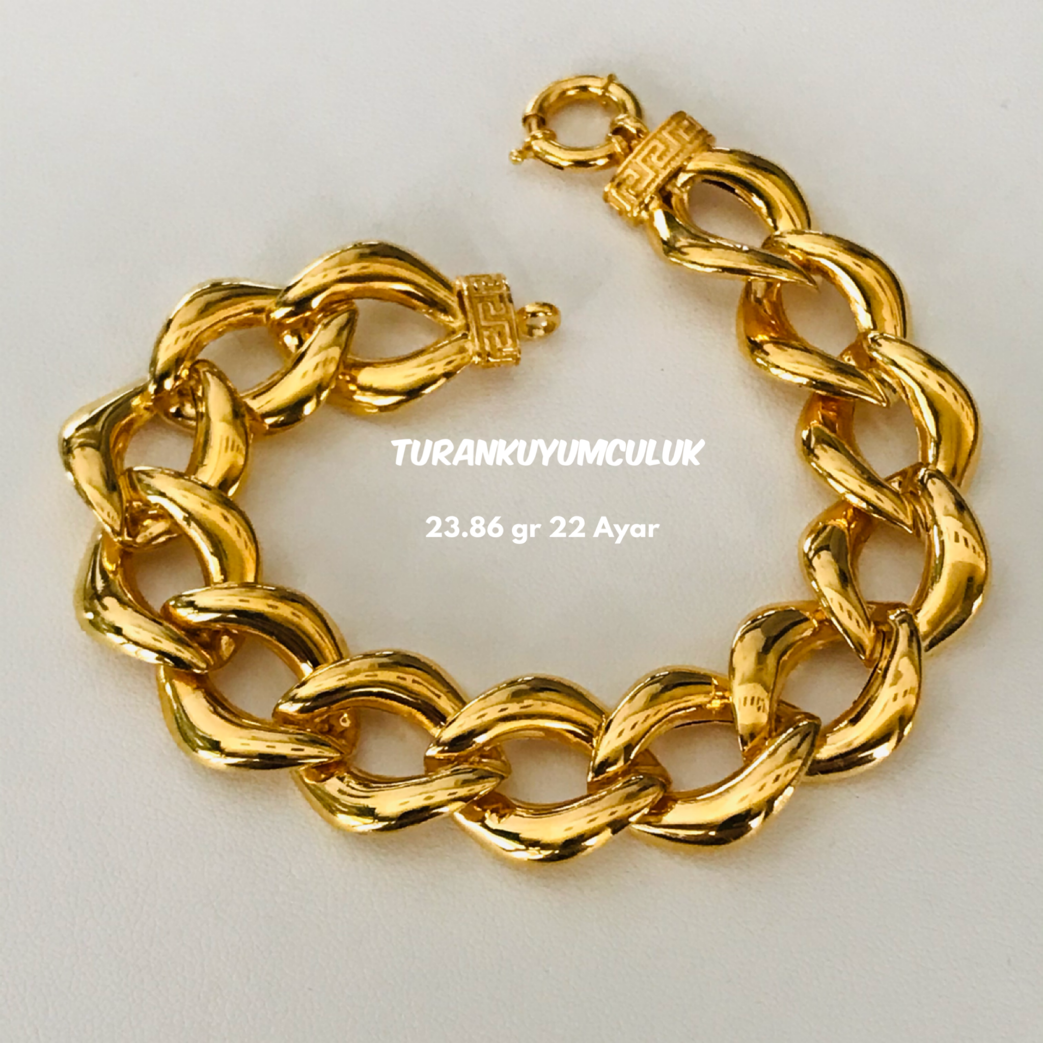 22 Ayar Bileklik23,86 Gr - 22 Ayar