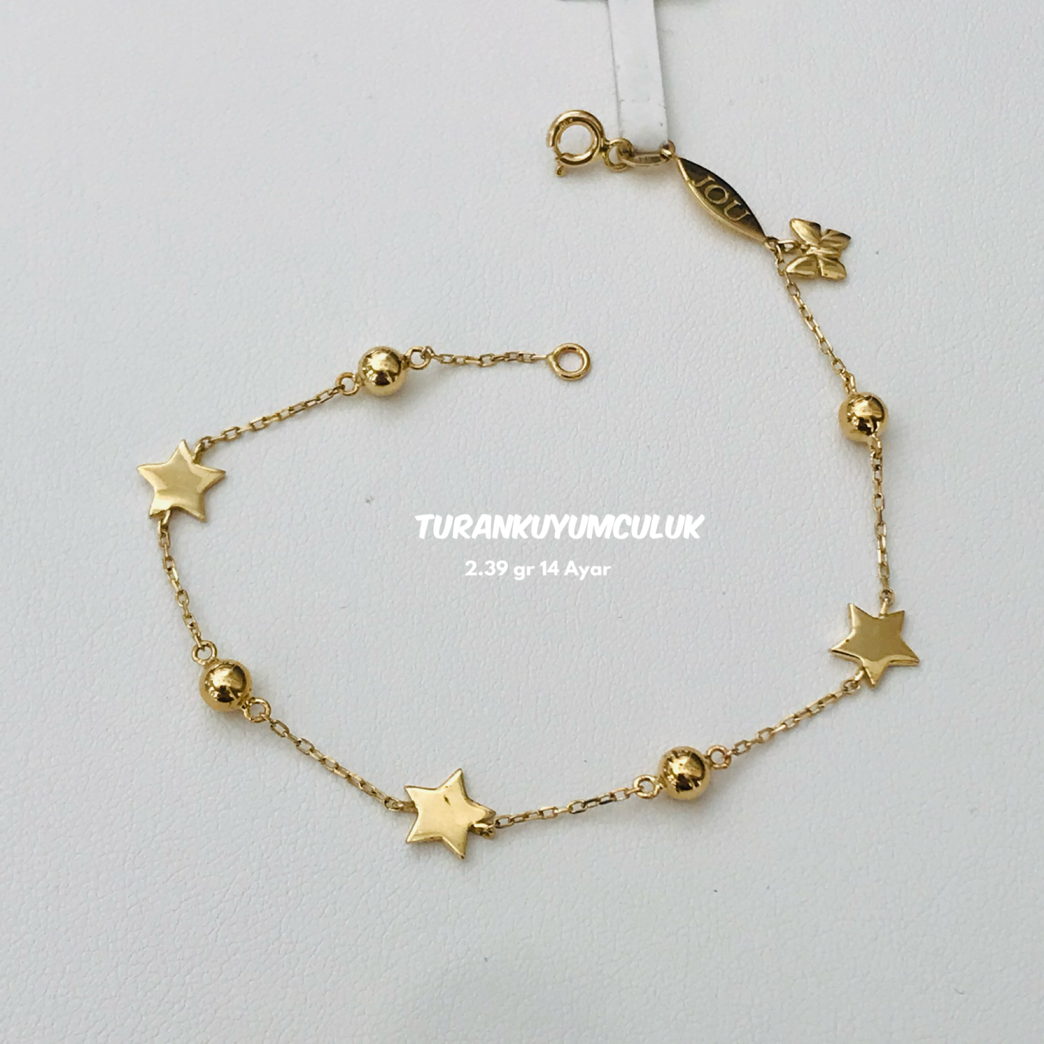 14 Ayar Bileklik2,39 Gr - 14 Ayar