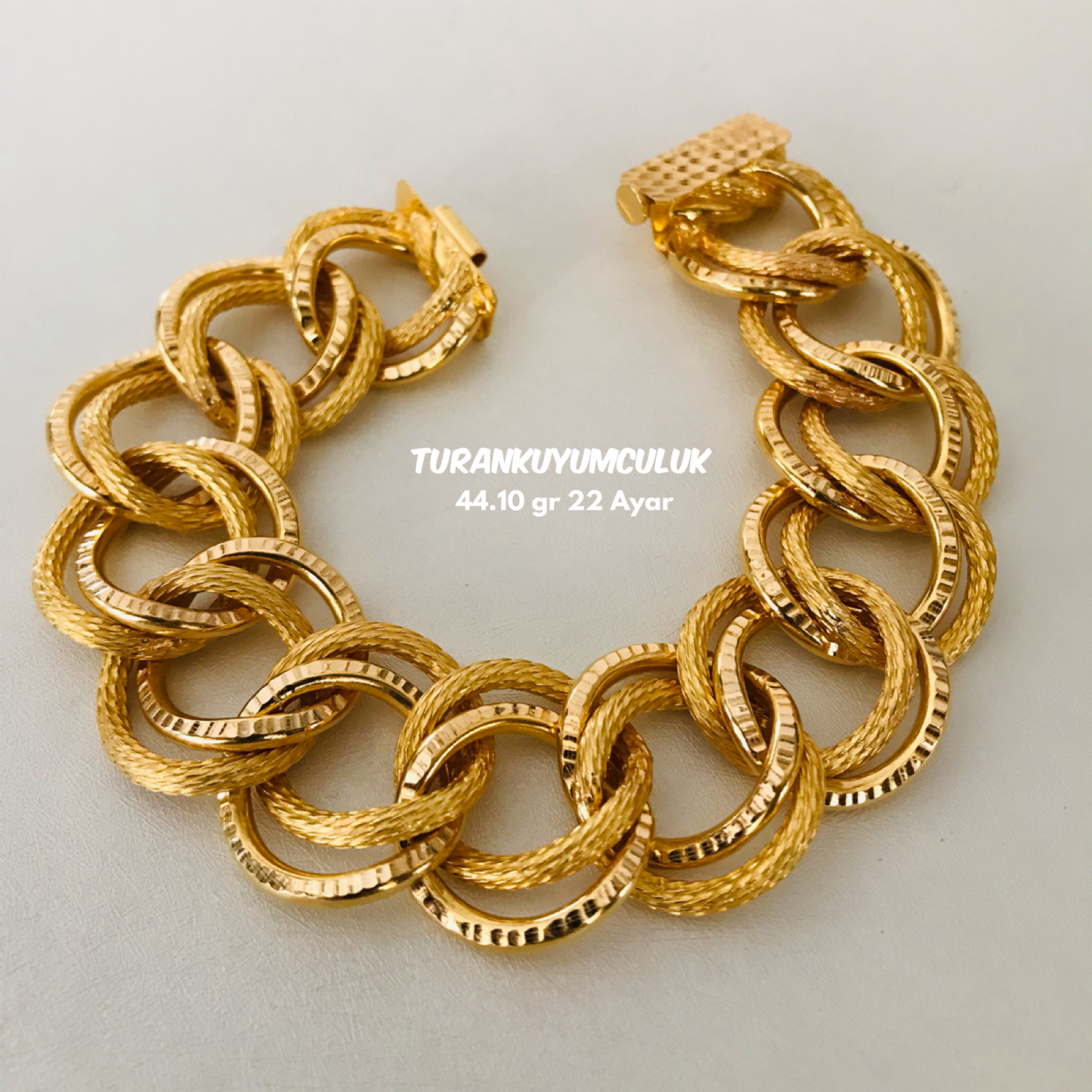 22 Ayar Bileklik44,10 Gr - 22 Ayar