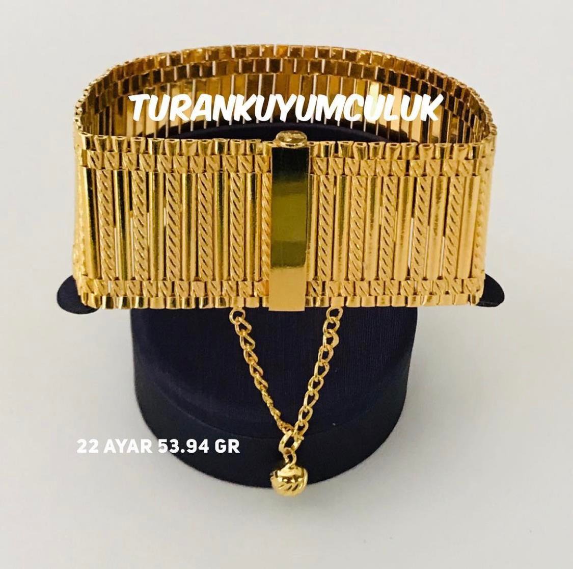 22 Ayar Bileklik53,94 Gr - 22 Ayar