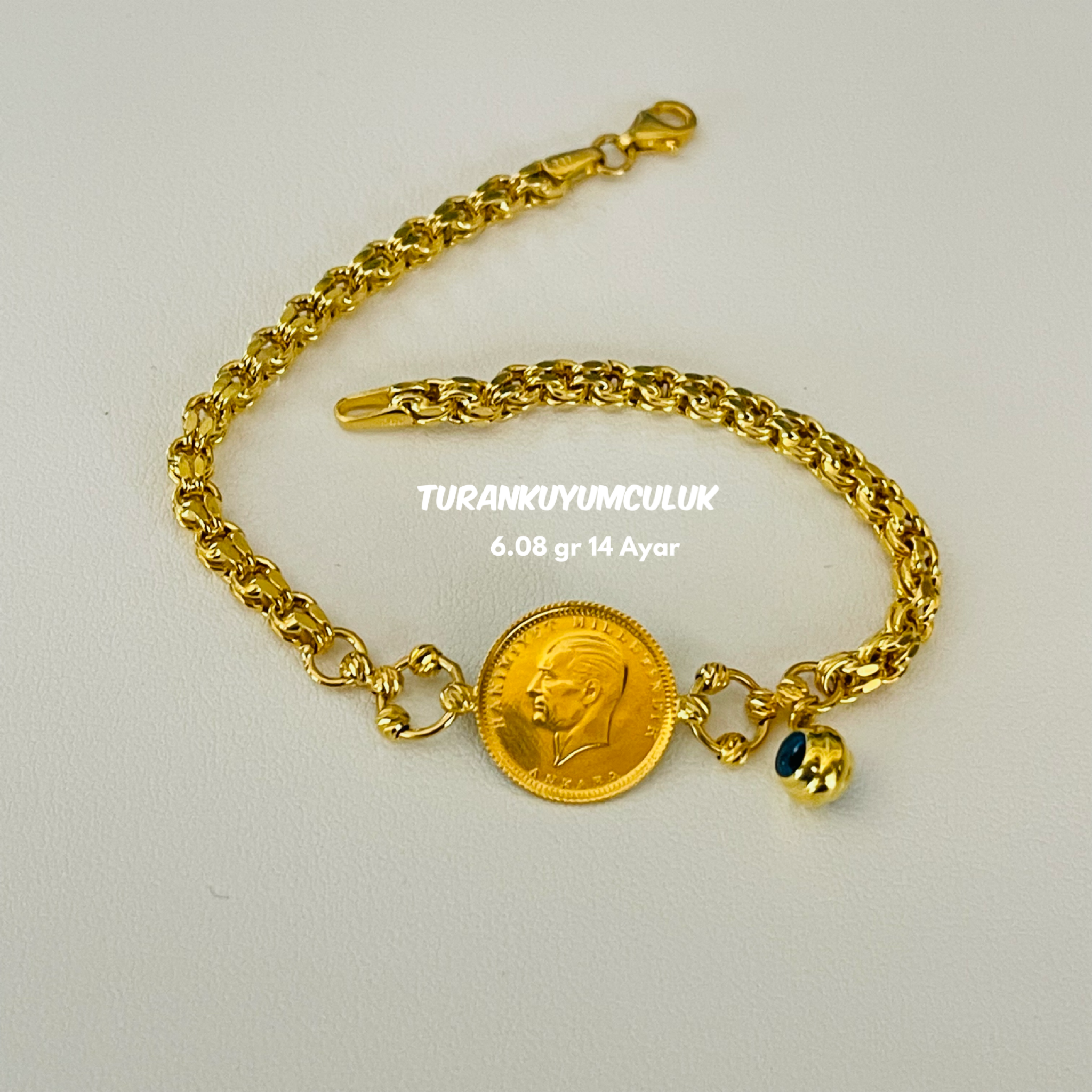 22 Ayar Bileklik6,08 Gr - 22 Ayar