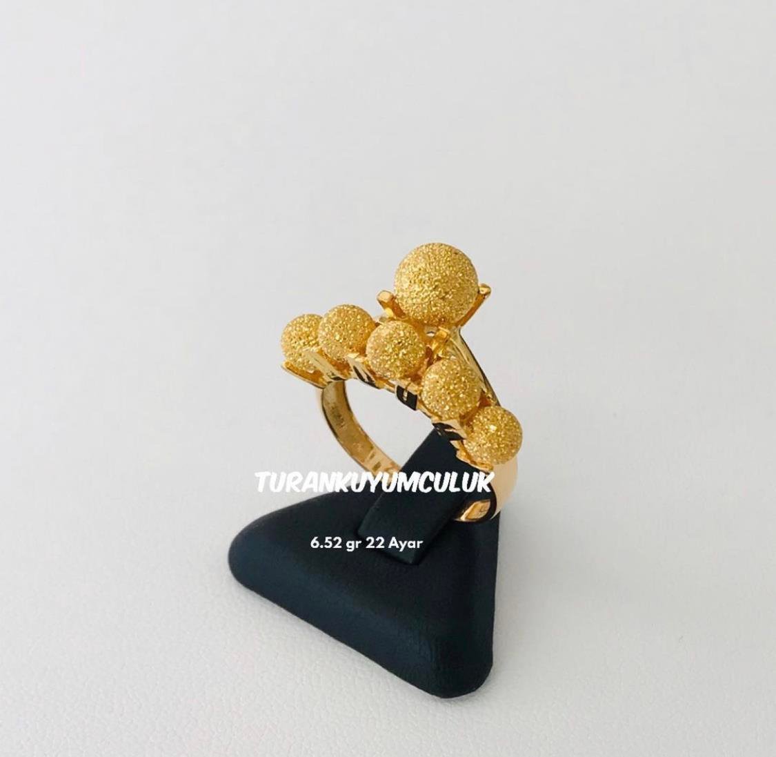 22 Ayar Altın Yüzükler6,52 Gr - 22 Ayar
