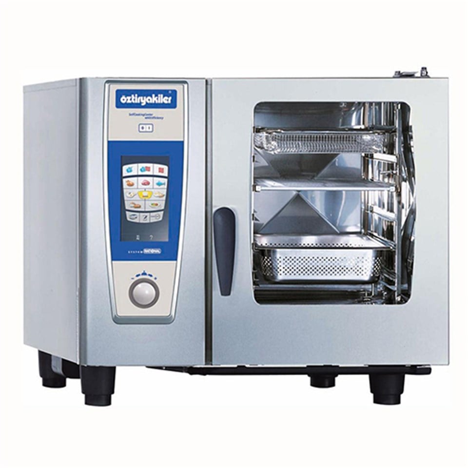 ÖZTI/RATIONAL GAZLI FIRIN 6*1/1 GN SCC FIVE SENSES 61G
