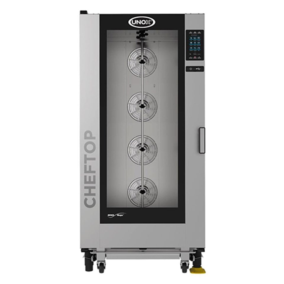 UNOX CHEF TOP 20 GN 1/1 FIRIN ELEKTRİKLİ ONE MODEL