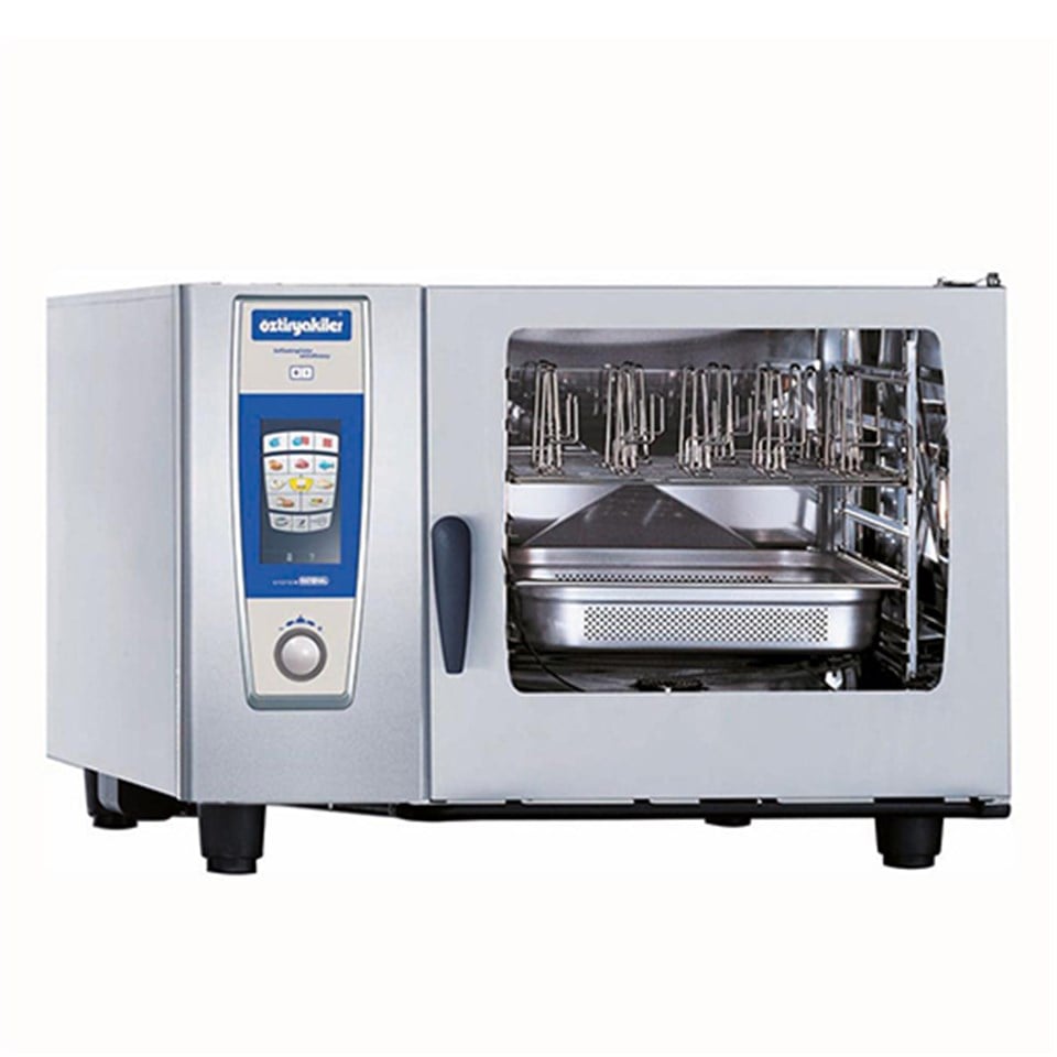 ÖZTİ/RATIONAL GAZLI FIRIN 6*2/1 GN SCC FIVE SENSES 62G
