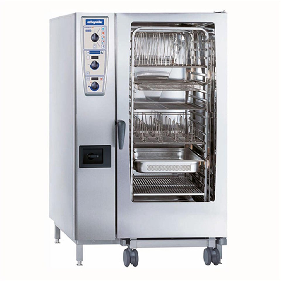 ÖZTİ/RATIONAL BUHAR KONVEKSİYONLU ELEKTRİKLİ FIRIN 20*2/1 