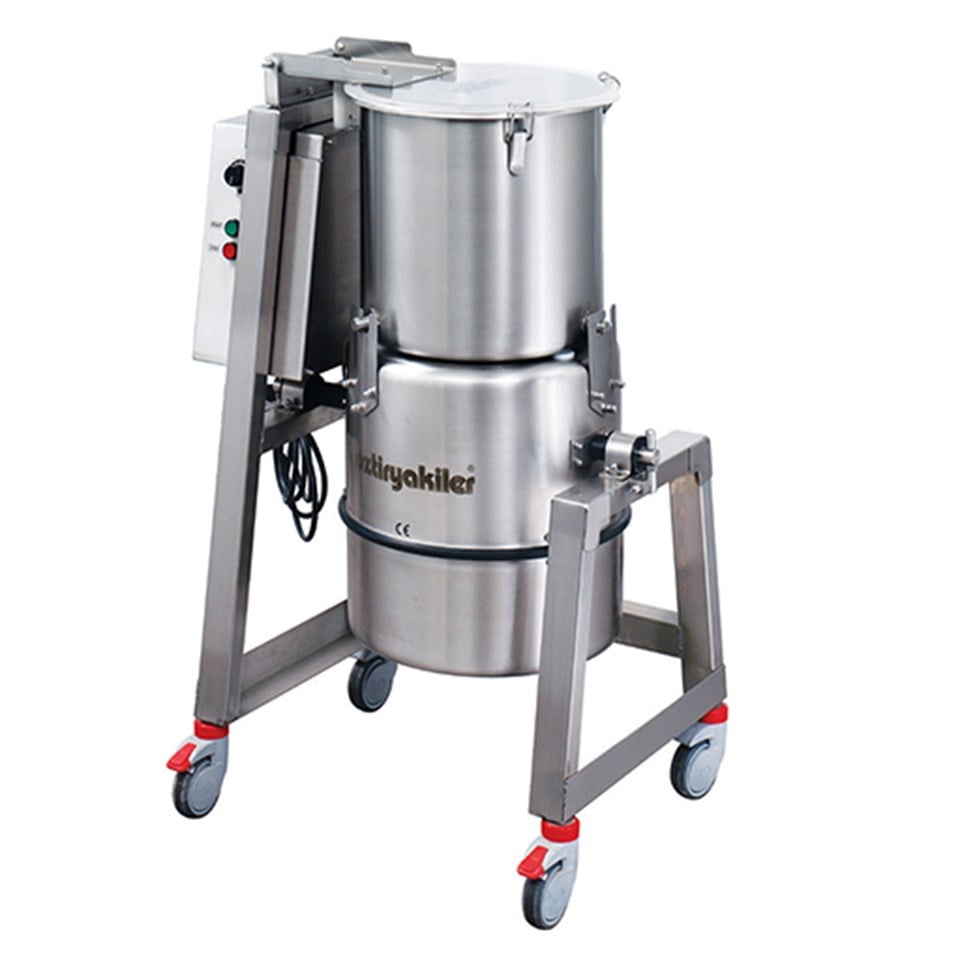 Öztiryakiler Sebze Parçalama ve Humus Makinası L65IV 65 Litre 600-3300 D/D