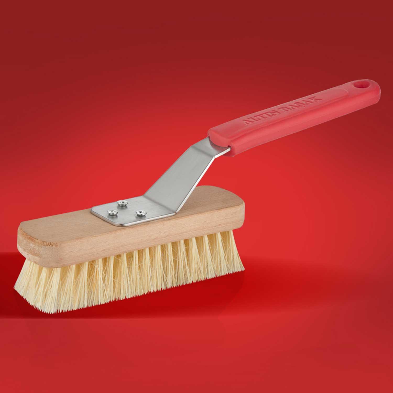 Abm Fırın Temizlik Fırçası, Kısa, Doğal Tampic Kıl, 16x4,5 Cm, Altınbaşak, Fırın Temizlik Fırçaları