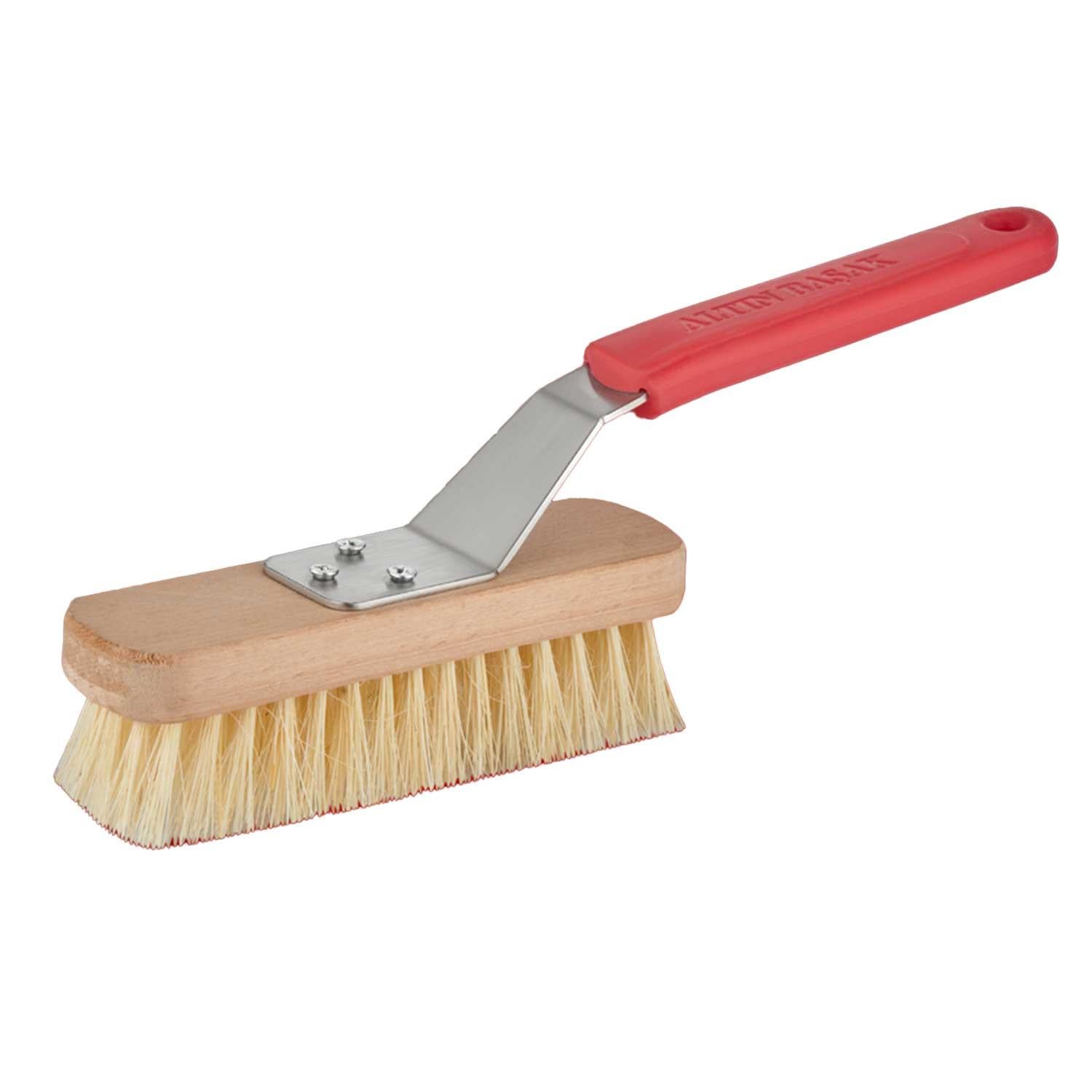 Abm Kısa Fırın Temizlik Fırçası, Doğal Tampic Kıl, Büyük 20x5,5 Cm, Altınbaşak, Fırın Temizlik Fırçaları