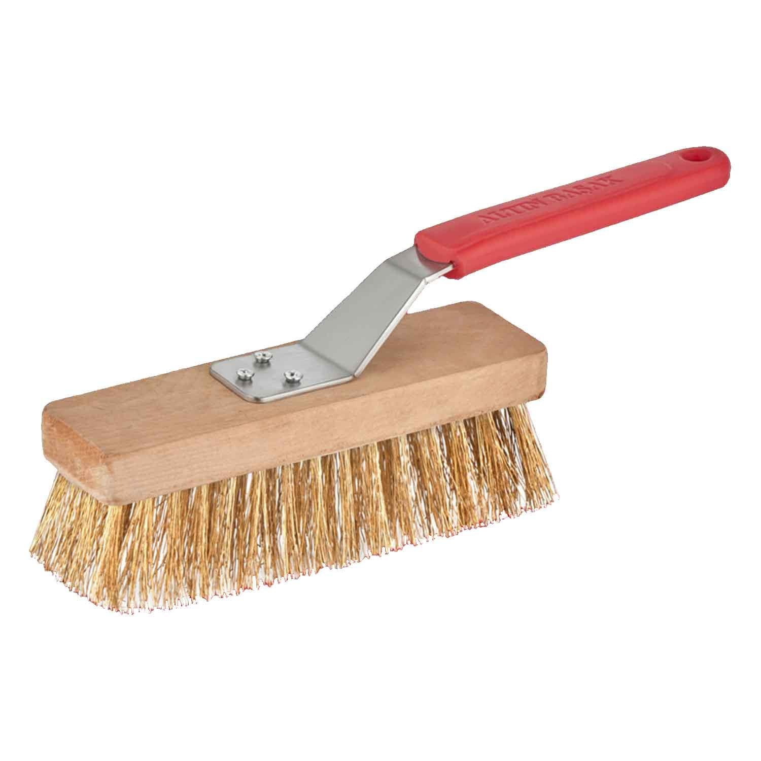 Abm Kısa Fırın Temizlik Fırçası, Pirinç Kıl, Büyük 20x5,5 Cm, Altınbaşak, Fırın Temizlik Fırçaları