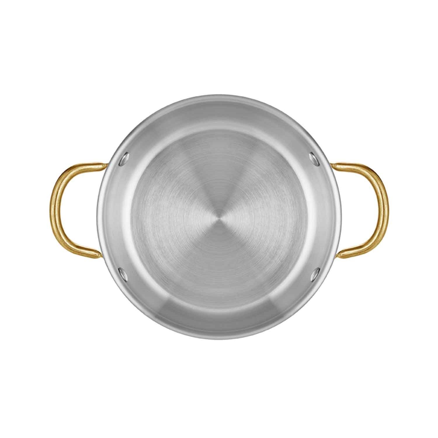 Altınbaşak Bakır Yumurta Sahanı+ Nihale, Multi Metal, 20 Cm