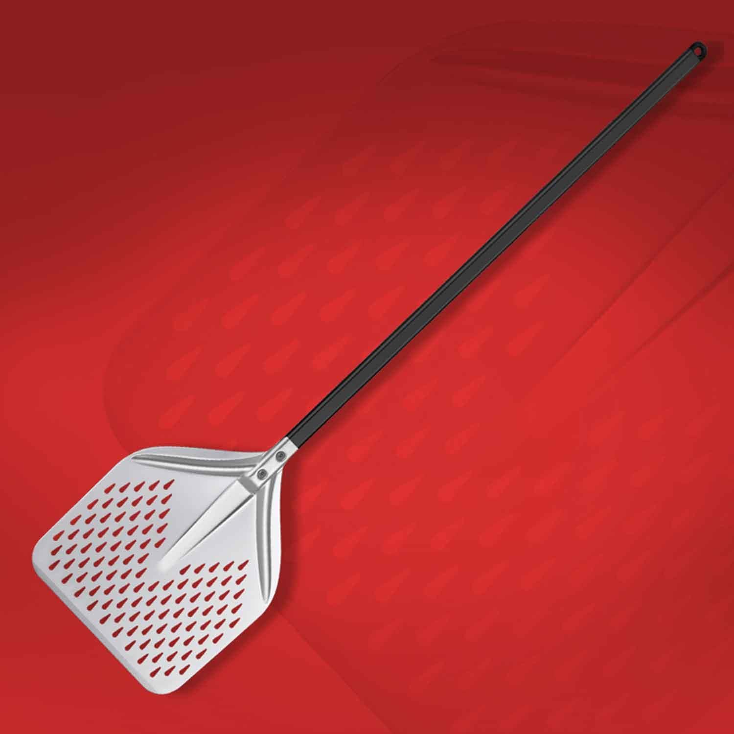 Altınbaşak Delikli Pizza Küreği, Alüminyum 33 Cm, Altınbaşak, Pizza Kürekleri