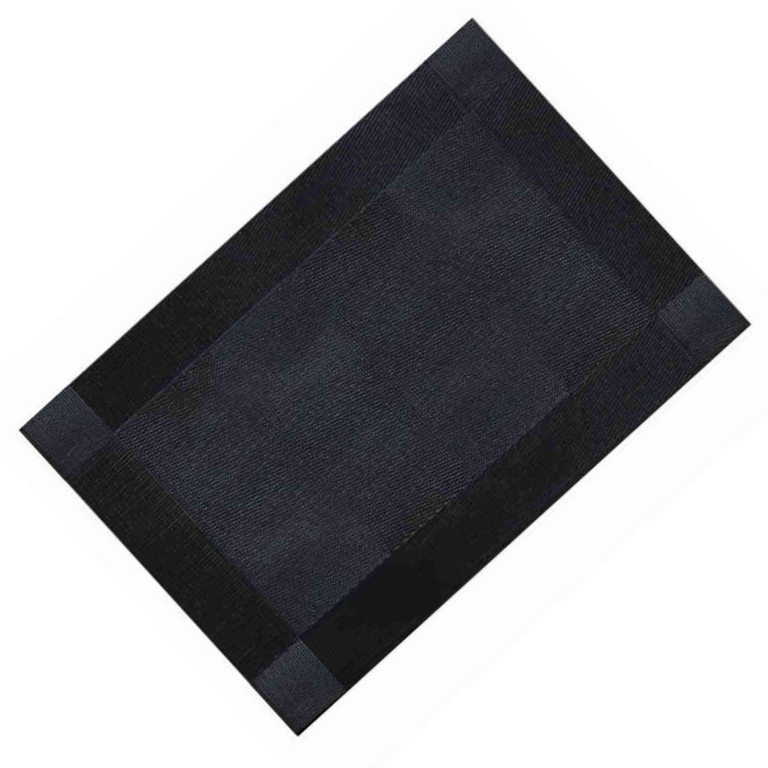 Amerikan Servis Pvc 30x45 cm, Siyah Gri Çerçeveli , EPİNOX, Amerikan Servisler