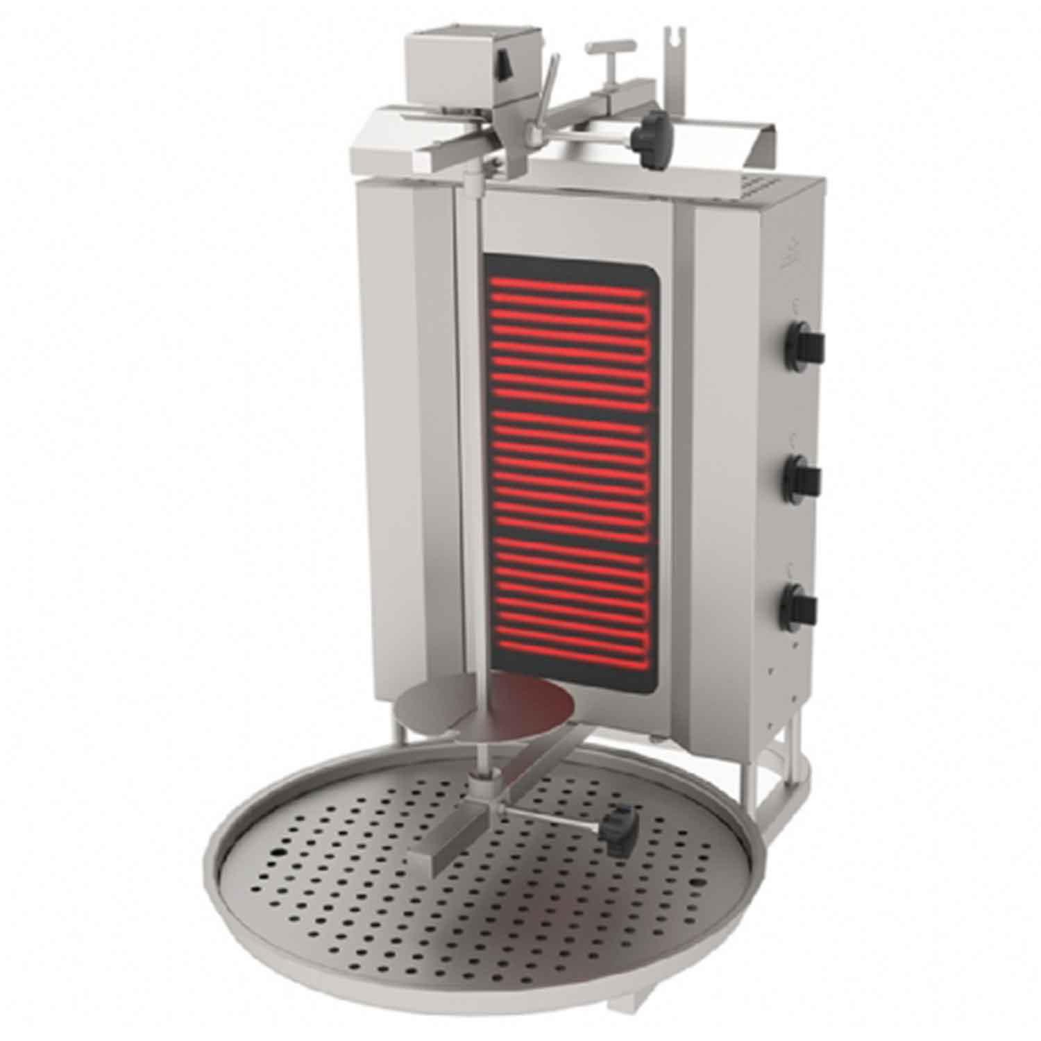 Atalay Döner Ocağı Elektrikli 3 Gözlü Üstten Motor, Atalay, Döner Makineleri