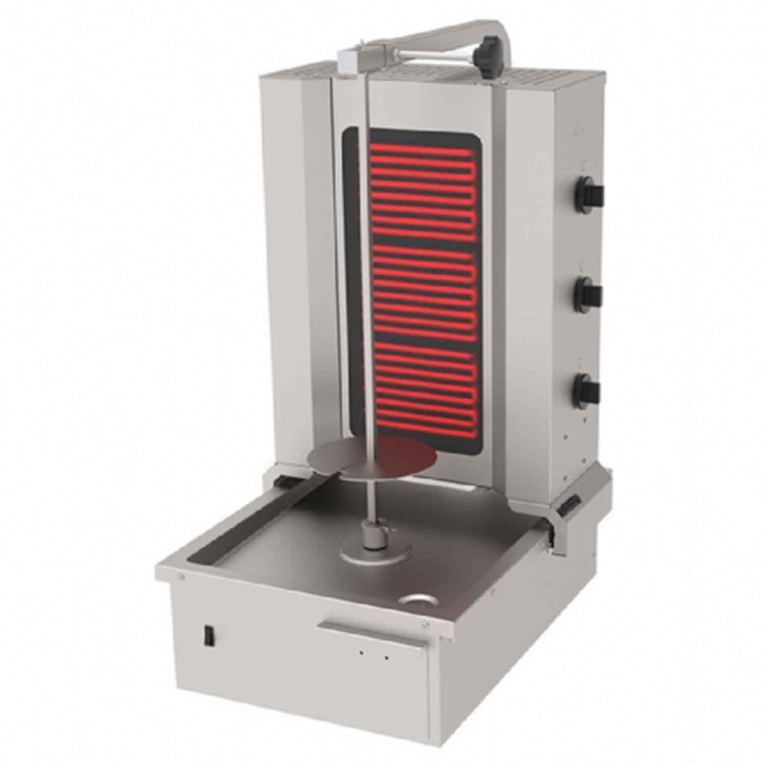 Atalay Döner Ocağı Elektrikli 3 Gözlü Alttan Motor, Atalay, Döner Makineleri