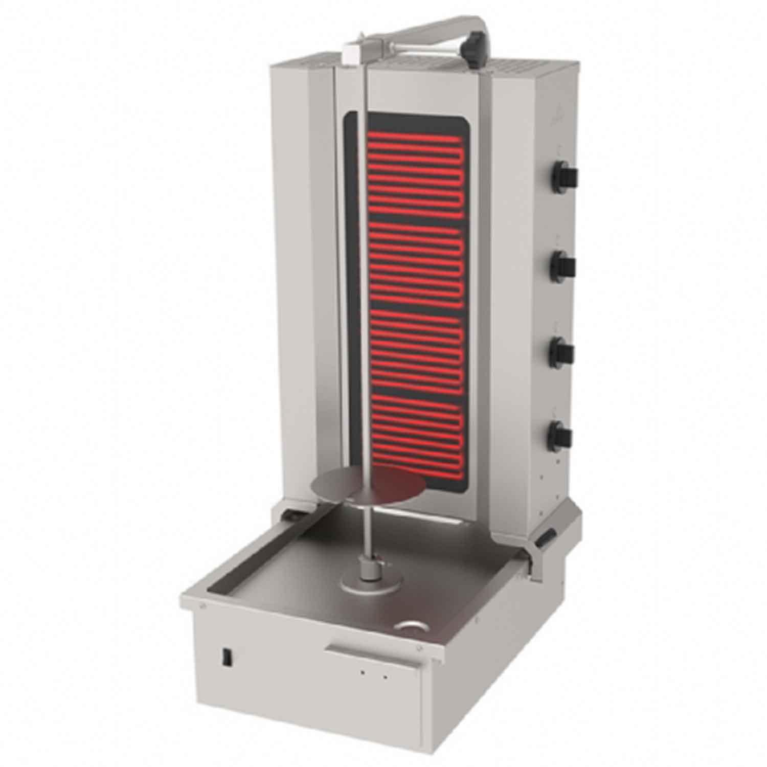 Atalay Döner Ocağı Elektrikli 4 Gözlü Alttan Motor, Atalay, Döner Makineleri