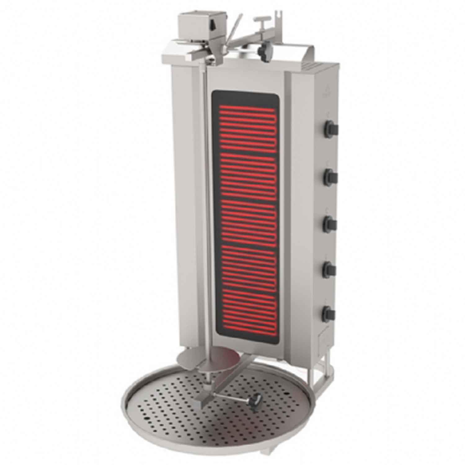 Atalay Döner Ocağı Elektrikli 5 Gözlü Üstten Motor, Atalay, Döner Makineleri