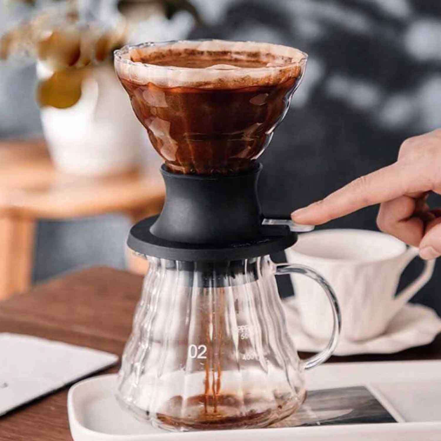 AYARLI CAM DRIPPER 200 ML (ACD-20), EPİNOX, Dripperler ve Setleri