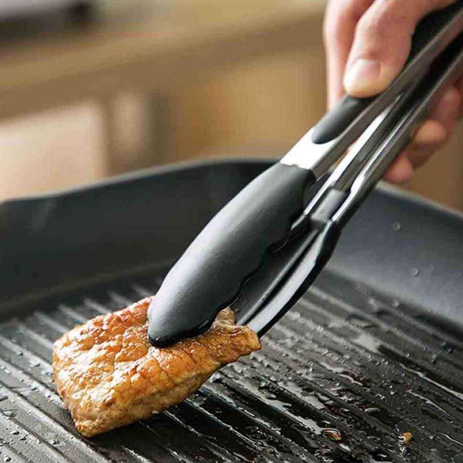 Barbekü Maşası, Silikon, 30 Cm, EPİNOX, Epinox Ürünleri