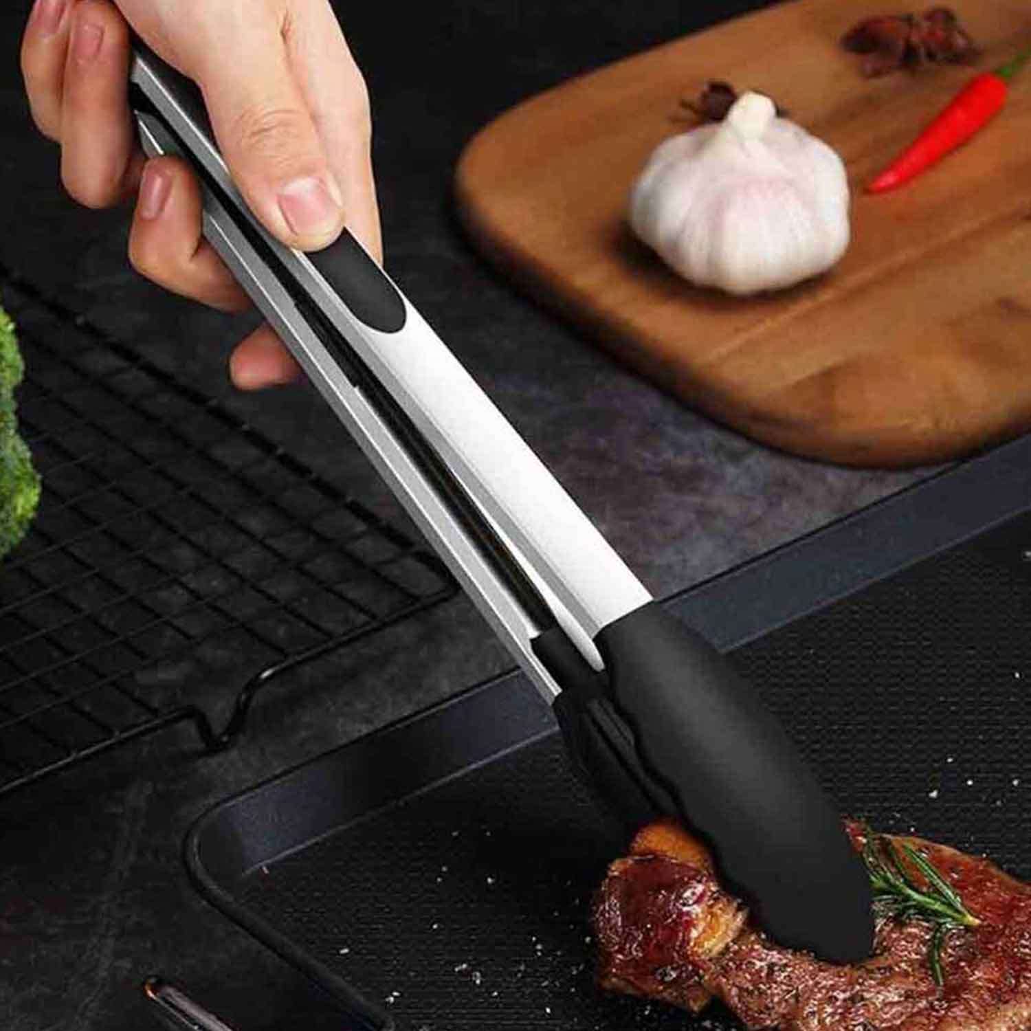 Barbekü Maşası, Silikon, 35 Cm, EPİNOX, Barbekü ve Kızartma Maşaları