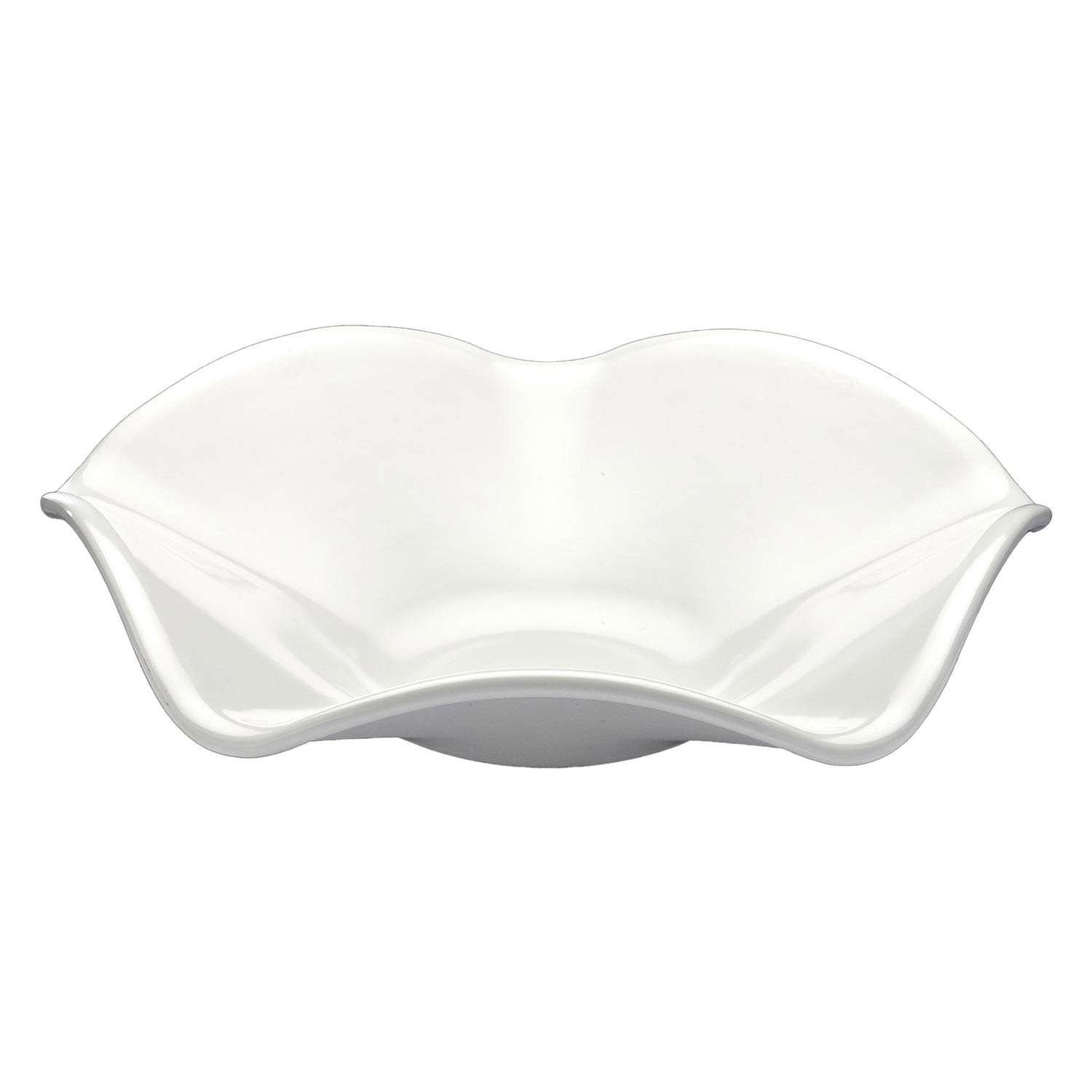 Biradlı Açık Büfe Salata Meyve Sunum Kasesi, 38.5x38.5x9.5 Cm, BİRADLI, Kategorisiz