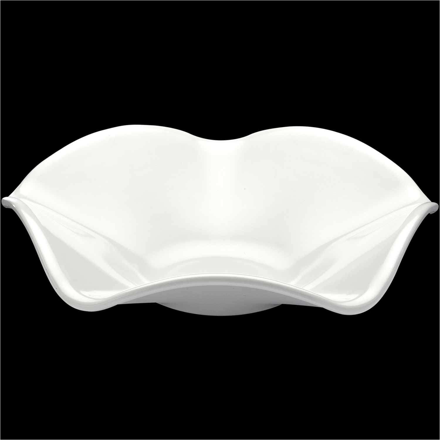 Biradlı Açık Büfe Salata Meyve Sunum Kasesi, 38.5x38.5x9.5 Cm, BİRADLI, Kategorisiz