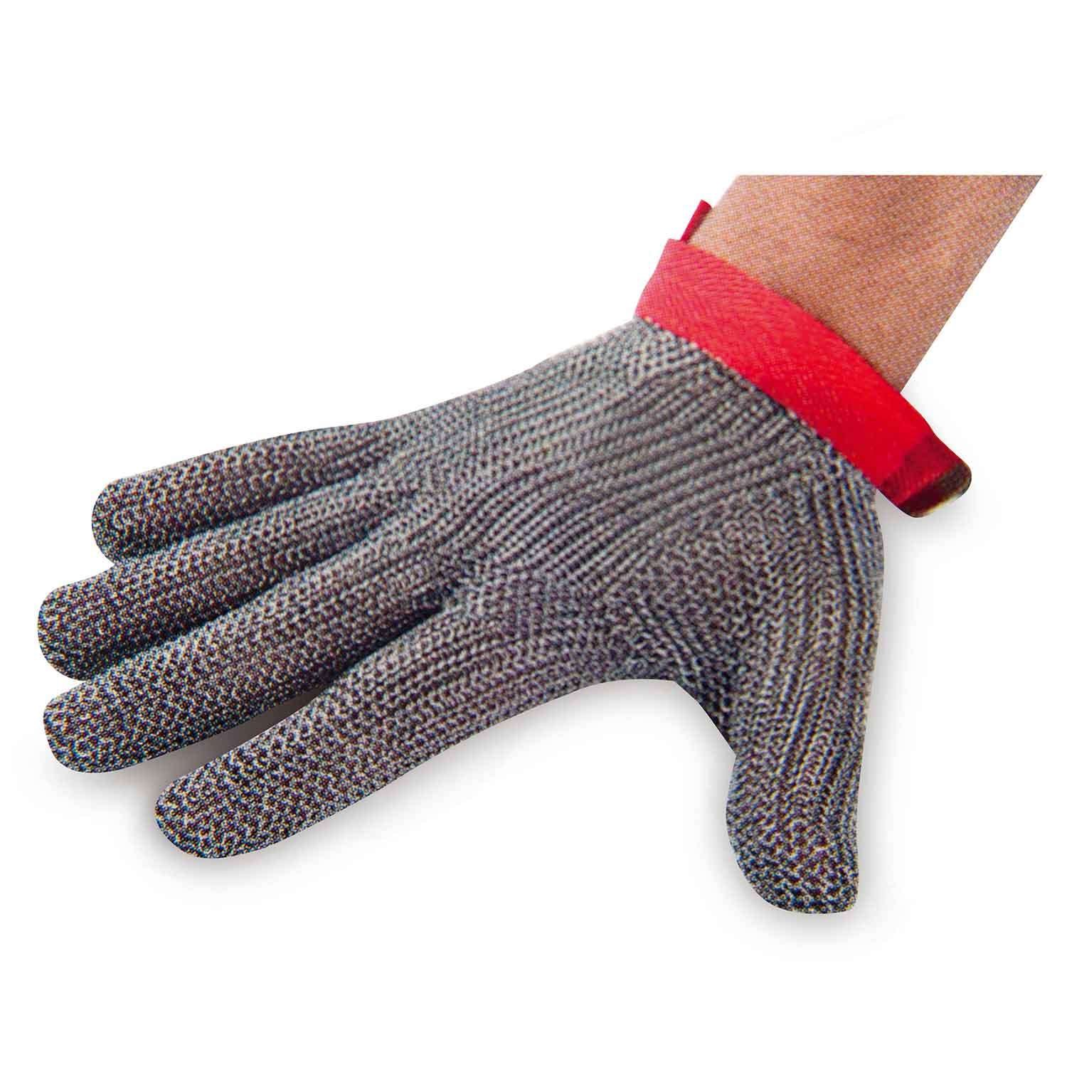 Biradlı Çelik Eldiven, Large, Kırmızı, BİRADLI, Kategorisiz