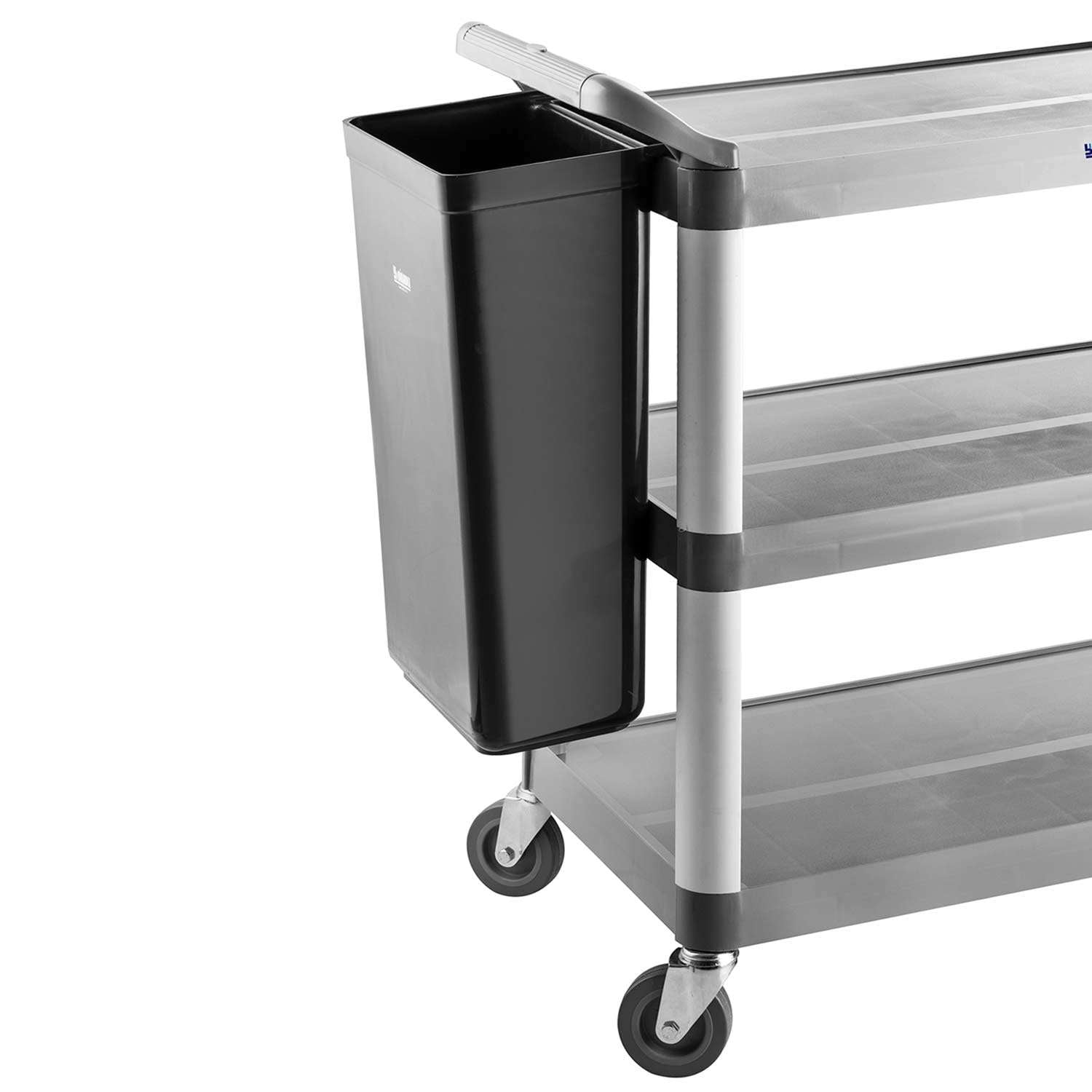 Biradlı Çöp Aparatı Plastik 330x225x560 mm, BİRADLI, Servis Arabaları