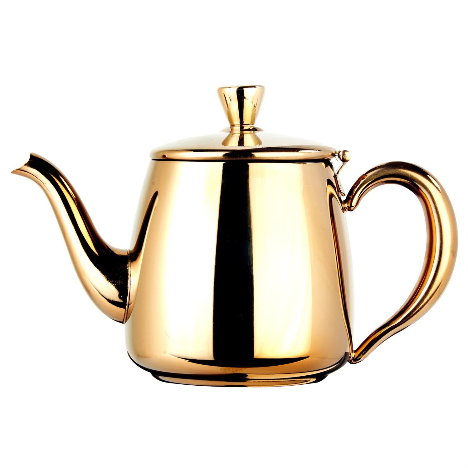 Biradlı Kahve ve Çay Potu, Çelik 550 ML, Altın, BİRADLI, Demlikler