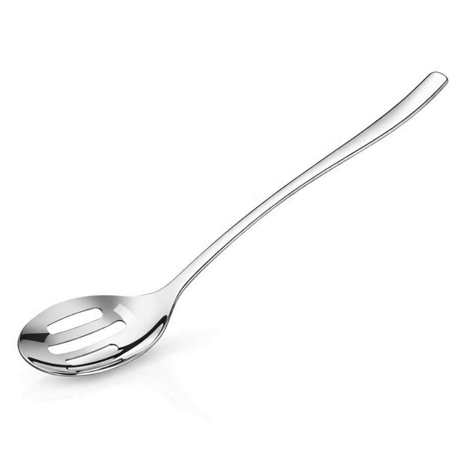 Biradlı Premium Delikli Servis Kaşığı, 5,5x24 cm, BİRADLI, Servis Kaşığı